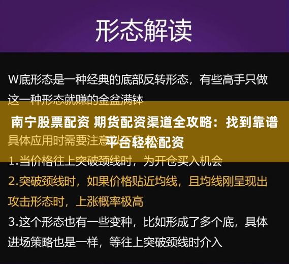 南宁股票配资 期货配资渠道全攻略：找到靠谱平台轻松配资