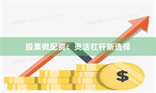 股票微配资：灵活杠杆新选择